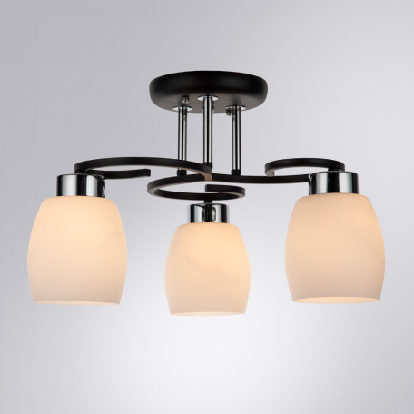 Потолочная люстра Arte Lamp City Krit A4505PL-3BK, 3xE27x40W - миниатюра 2