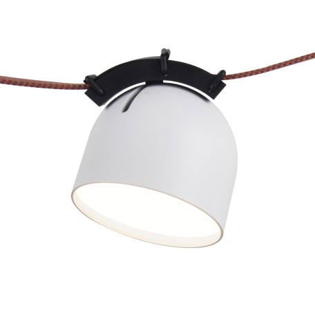 Светодиодный светильник для трековой системы Denkirs Belty Spot DK5542-WH+BK, LED 12W 4000K 960lm