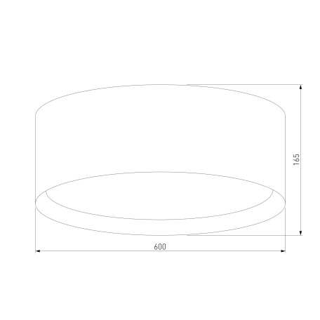 Схема с размерами TK Lighting 6584 Juta