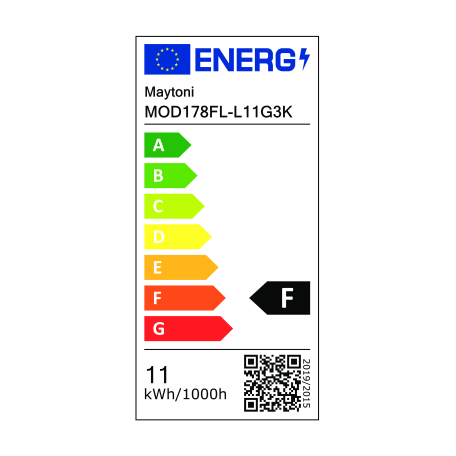 Светодиодный торшер Maytoni Kyoto MOD178FL-L11G3K, LED 11W 3000K 350lm CRI80 - миниатюра 5