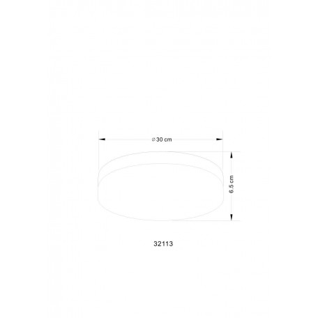 Схема с размерами Globo 32113