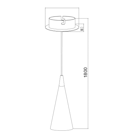 Схема с размерами Maytoni P318-PL-01-N