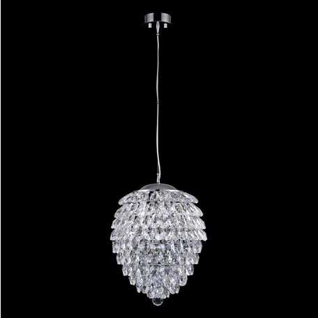 Подвесной светильник Crystal Lux CHARME SP6 CHROME/TRANSPARENT 1373/206, 6xG9x40W