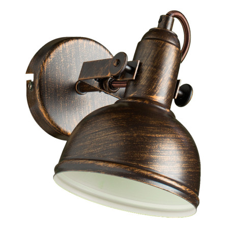 Настенный светильник с регулировкой направления света Arte Lamp Martin A5213AP-1BR, 1xE14x40W