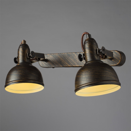 Потолочный светильник с регулировкой направления света Arte Lamp Martin A5213AP-2BR, 2xE14x40W - миниатюра 3