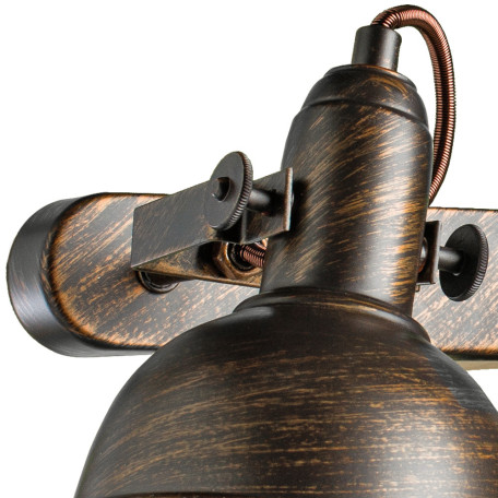 Потолочный светильник с регулировкой направления света Arte Lamp Martin A5213AP-2BR, 2xE14x40W - миниатюра 4