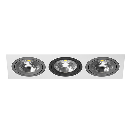 Встраиваемый светильник Lightstar Intero 111 i836090709, 3xAR111x50W