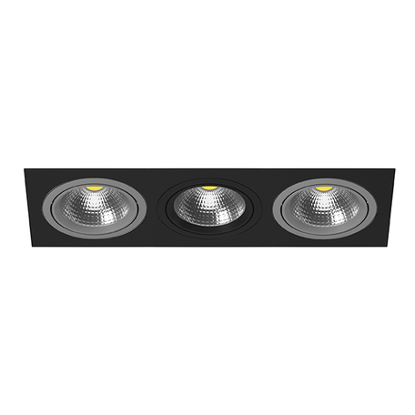 Встраиваемый светильник Lightstar Intero 111 i837090709, 3xAR111x50W