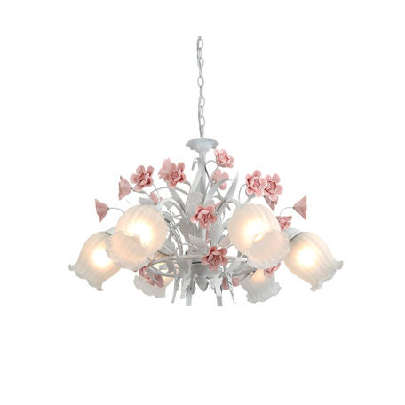 Подвесная люстра Lucia Tucci Illuminazione Fiori di rose 106.6, 6xE27x60W