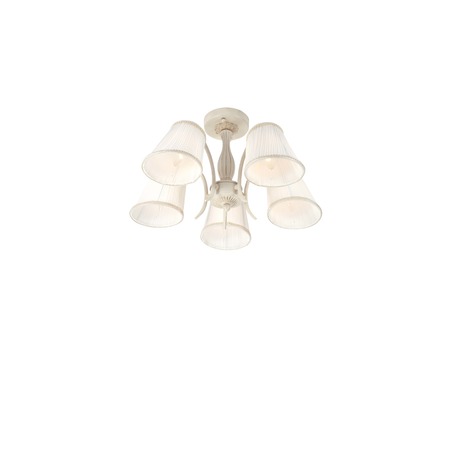 Потолочная люстра Lucia Tucci Illuminazione FIRMO 145.5 Ivory, 5xE14x60W