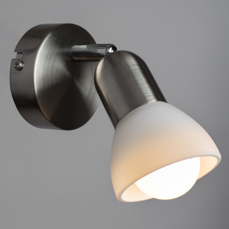 Настенный светильник с регулировкой направления света Arte Lamp Falena A3115AP-1SS, 1xE14x40W - миниатюра 2