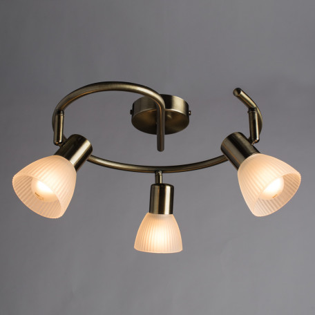 Потолочная люстра с регулировкой направления света Arte Lamp Parry A5062PL-3AB, 3xE14x40W - миниатюра 2