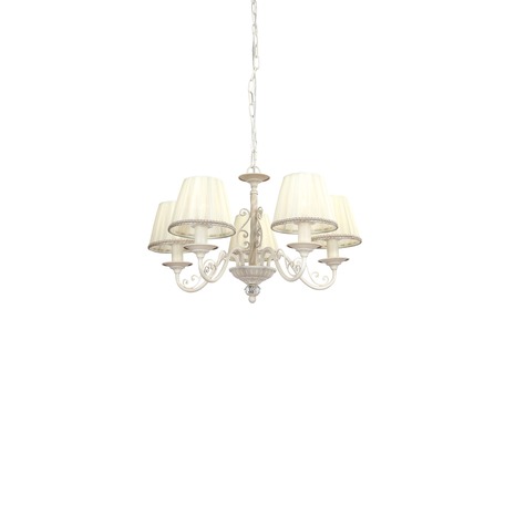 Подвесная люстра Lucia Tucci Illuminazione ORIA 144.5 white, 5xE14x60W