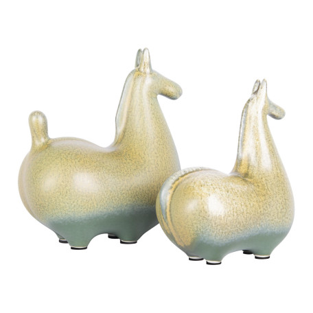 Статуэтка Loft It Horse 10283 Green (2 pcs) - миниатюра 3