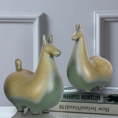 Статуэтка Loft It Horse 10283 Green (2 pcs) - миниатюра 9