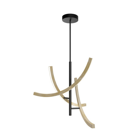 Подвесной светодиодный светильник Maytoni Wabi MOD428PL-L27BK, LED 31W CRI90