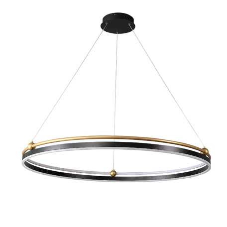 Подвесной светодиодный светильник Crystal Lux FERNANDO SP88W LED BLACK/GOLD 0621/301N, LED 88W 3000-6300K 5200lm CRI80 - миниатюра 2