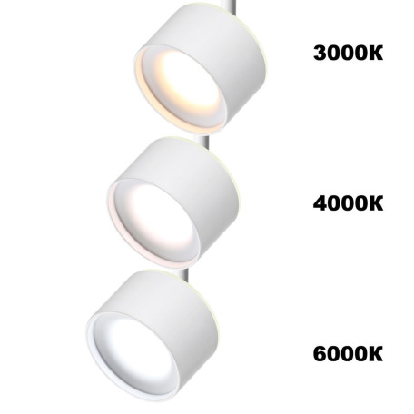 Светодиодный светильник для трековой системы Novotech Giro 358973, LED 15W 1100lm - миниатюра 3