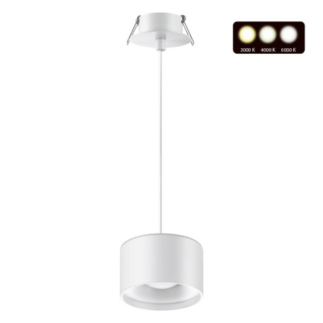 Встраиваемый светодиодный светильник Novotech Giro 358964, LED 15W 1100lm