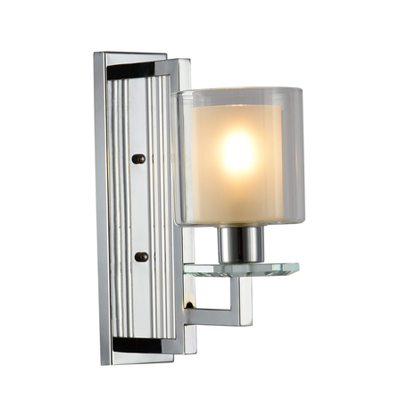 Настенный светильник Lumina Deco Manhattan LDW 8012-1W CHR, 1xE27x40W