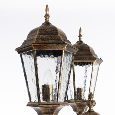 Уличный фонарь Arte Lamp Genova A1207PA-3BN, IP44, 3xE27x75W - миниатюра 3