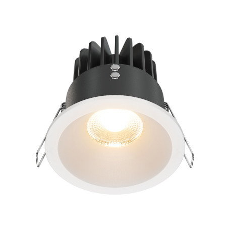 Встраиваемый светодиодный светильник Maytoni Zoom DL034-01-12W2.7K-W, IP65, LED 12W 2700K 860lm CRI90