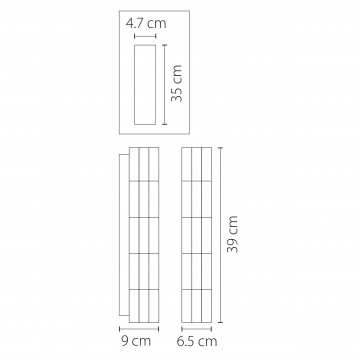 Схема с размерами Lightstar 722620