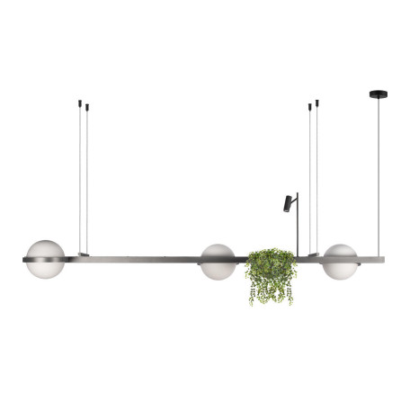 Подвесной светодиодный светильник Loft It Jardin 10121/C Dark grey, LED 75W 3000K 5250lm