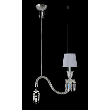 Подвесной светильник Crystal Lux PRINCESS SP1 2760/201, 1xE14x60W - миниатюра 2