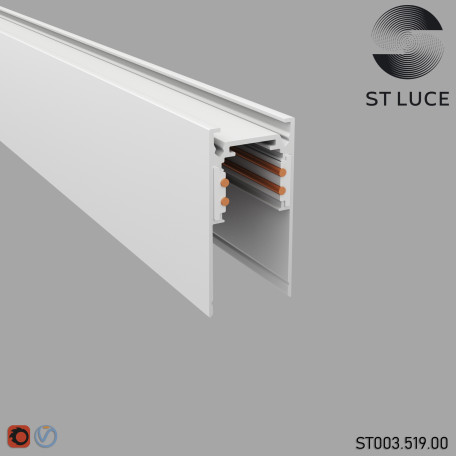 Трек-токопровод ST Luce Skyline 48 ST003.519.00 - миниатюра 2