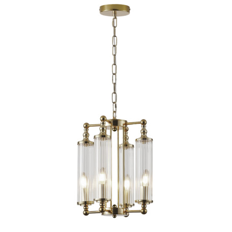 Подвесная люстра Crystal Lux TOMAS SP4 BRASS 3672/304, 4xE14x60W