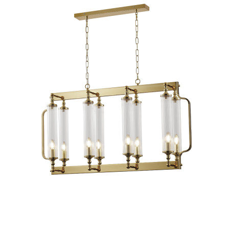 Подвесная люстра Crystal Lux TOMAS SP8 L1000 BRASS 3672/308, 8xE14x60W