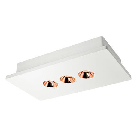 Потолочный светодиодный светильник Loft It Architect OL1072-WG/3, LED 12,6W 3000K 720lm