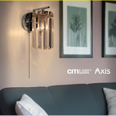 Настенный светильник Citilux Axis CL313411, 1xE14x60W - миниатюра 10