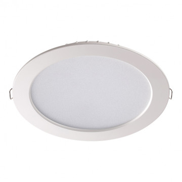 Светодиодная панель Novotech Spot Luna 358030, LED 15W 4100K 996lm, пластик