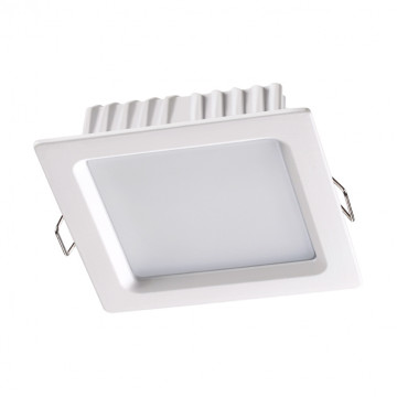 Светодиодная панель Novotech Spot Luna 358032, LED 7W 4100K 420lm, пластик