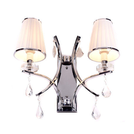 Бра Lumina Deco Glamour LDW 66247-2 WT, 2xE14x40W