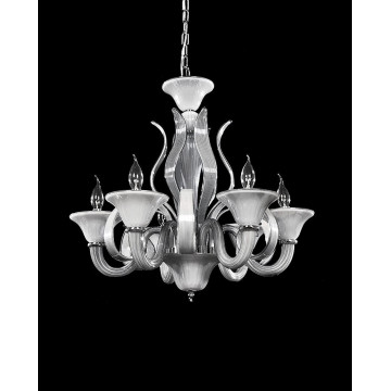 Подвесная люстра Lumina Deco Montanera LDP 5015-6 GREY, 6xE14x40W - миниатюра 5