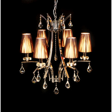 Подвесная люстра Lumina Deco Glamour LDP 66247-6 BR, 6xE14x40W - миниатюра 3