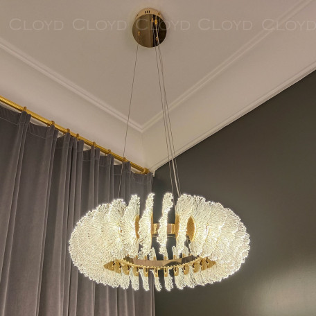 Подвесная светодиодная люстра Cloyd Antigua 11319, LED 80W 3000K - миниатюра 7