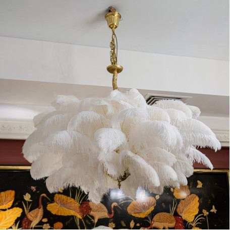 Подвесная люстра L'Arte Luce Feather Lamp L03408.02, 6xE14x40W - миниатюра 3