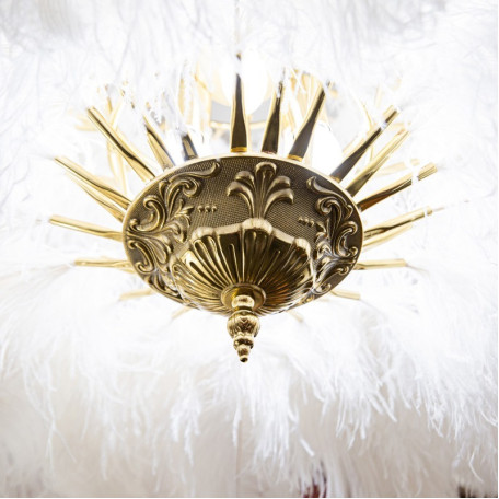 Подвесная люстра L'Arte Luce Feather Lamp L03408.02, 6xE14x40W - миниатюра 4