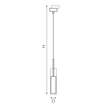 Схема с размерами Lightstar L1T756012