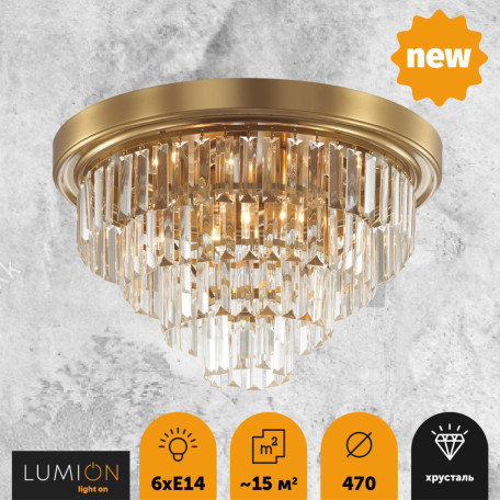 Потолочная люстра Lumion Zaha 5257/6C, 6xE14x40W - миниатюра 3