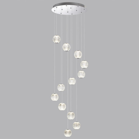 Светодиодная люстра-каскад Odeon Light Crystal 5007/56L, LED 56W 4000K 4711lm - миниатюра 3