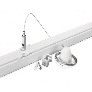 Крепление для подвесного монтажа трековой системы Ideal Lux LINK TRIMLESS KIT PENDANT 1.5 MT 169958