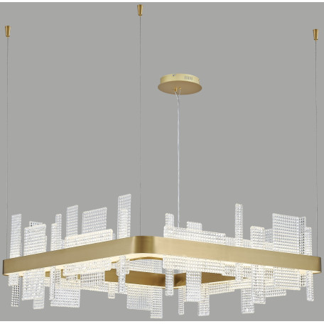 Подвесной светодиодный светильник Wertmark Lotta WE461.02.303, LED 140W 3000K