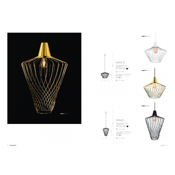 Подвесной светильник Nowodvorski Wave S 8860, 1xE27x60W - миниатюра 2