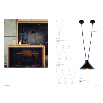 Подвесной светильник Nowodvorski Perm 9148, 1xE27x60W - миниатюра 2