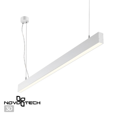 Подвесной светодиодный светильник Novotech Iter 358877, LED 52W 4000K 4400lm - миниатюра 2